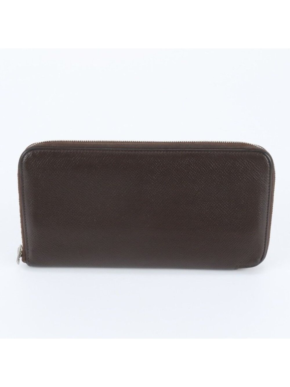 Hermes Azap Long Silk'in Leather Wallet Zip Around